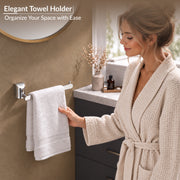 Plantex Smero Pure Brass Hand Towel Hanger/Towel Holder for Washbasin/Napkin Hanger for Wash Basin/Bathroom Accessories (Chrome Finish) Superb