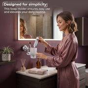 Plantex Tumbler for Bathroom/304 Grade Stainless Steel Toothbrush Holder/ABS Material Toothbrush Stand Bathroom Accessories - Pack of 1 Skyllo(Chrome)