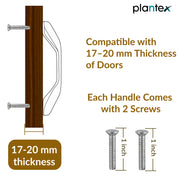 Plantex Cabinet Handle/96mm Handle for Drawer/Wardrobe/Kitchen Handle/Pull-Push Handle for Home/Office - Pack of 1 (Gold)