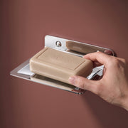 Plantex Soap Dish for Bathroom/Stainless Steel Wall Mounted Soap Holder/Case/Bathroom Accessories - (Chrome)