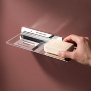 Plantex Stainless Steel Double Soap Holder for Bathroom/Soap Stand/Soap Dish/Wall Mounted Soap Holder/Bathroom Accessories