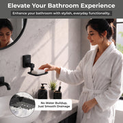 Plantex 304 Grade Stainless Steel Soap Holder for Bathroom/Soap Dish/Bathroom Soap Stand/Bathroom Accessories - Darcy (Black)
