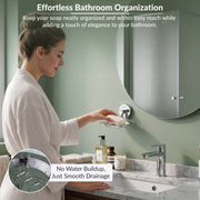 Plantex Stainless Steel Soap Holder for Bathroom/Soap Stand/Soap Dish/Soap Storage/Bathroom Accessories - Brezza (Chrome)