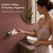 Plantex Soap Dish for Bathroom/Stainless Steel Wall Mounted Soap Holder/Case/Bathroom Accessories - (Chrome)