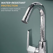 Plantex Kitchen Taps for Home Sink with 360° Rotation/Sink Tap for Kitchen Basin with Teflon Tape/Kitchen Faucets for Sink -Chrome (Celesiya-1246)