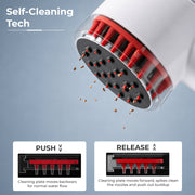 Plantex Self Cleaning Health Faucet for Toilet/ABS Plastic Jet Spray for Bathroom/Hand Gun/ Without Hose Pipe - Pack of 1 (White)