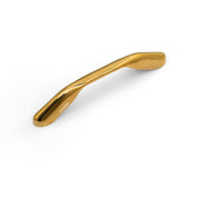 Plantex Cabinet Handle/96mm Handle for Drawer/Wardrobe/Kitchen Handle/Pull-Push Handle for Home/Office - Pack of 1 (Gold)