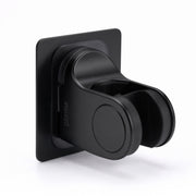 Plantex ABS Hand Shower Holder For Bathroom/Strong Self Adhesive Adjustable Handheld Shower/No Drilling Wall Mount Bracket - Pack of 1 (Black)