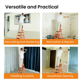 Plantex Foldable Ladder - Decorating made easy