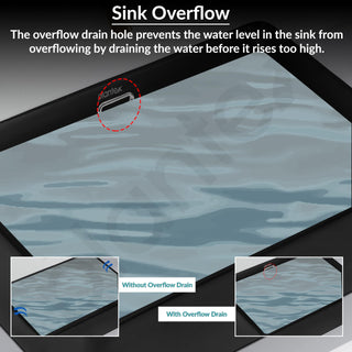Plantex countertop sink - elegant design for office restrooms