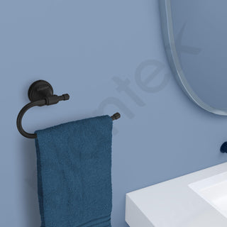 Plantex Niko Towel Ring - Easy access hand towel holder