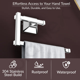 Plantex chrome napkin holder - elegant washroom fixture