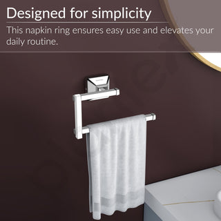 Plantex Squaro towel hanger - functional home decor