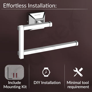 Plantex stainless steel napkin rack - kitchen organization