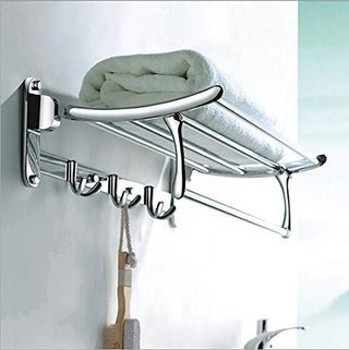 Plantex chrome bathroom accessories - stylish organization