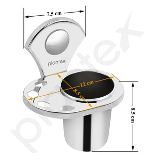 Plantex bathroom accessory - rustproof tumbler holder
