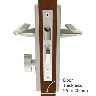 Plantex heavy-duty door lock - Installation on bedroom door