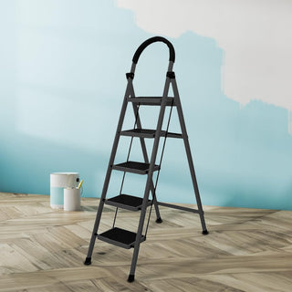 Plantex Anti-Skid Step Ladder - Reliable for home repairs