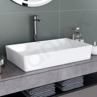 Plantex ceramic wash basin - bathroom installation example