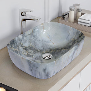 Plantex ceramic wash basin - countertop installation