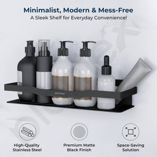 Plantex compact bathroom organizer - sleek design