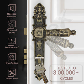 Plantex door handle set - elegant design for modern homes