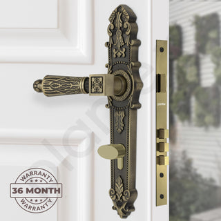 Plantex brass antique mortise lock - stylish interior door lock