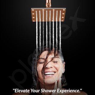 Plantex overhead shower - adjustable shower head