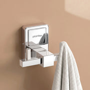 Plantex 304 Grade Stainless Steel Robe Hook/Cloth-Towel Hanger/Door Hanger Hook/Bathroom Accessories - Darcy (Chrome)