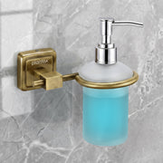 Plantex 304 Grade Stainless Steel Liquid Soap Dispenser/Shampoo Dispencer/Handwash Bottle Stand - Decan (Brass Antique)