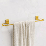 Plantex 304 Grade Stainless Steel 24 inch Single Towel Rod for Bathroom/Hand Towel Holder/Towel Hanger/Bathroom Accessories, Crystal (PVD Gold)