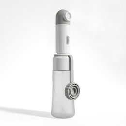 Plantex Portable Bidet for Travel/Rechargeable Travel Bidet Spray for Toilet/450ML Detachable Bottle/2 Pressure Modes, IPX7 Waterproof Electric Jet Spray for Women, Men & Baby (White)