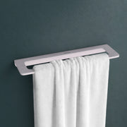 Plantex 20 Inch Acrylic Towel Hanger for Bathroom/Towel Rod for Kitchen/Napkin Holder/Stand/Towel Bar for Bathroom - Pack of 1 (VIG-126, Grey)