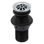 Plantex 6 Inch Waste Coupling for Washbasin/Nylon Thread Body with Brass Head Coupling/Coupling for Sink - Pack of 1 (BH-1116, Chrome)