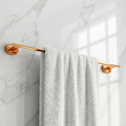 Plantex J4 Stainless Steel 24 Inch Towel Rod for Bathroom/Towel Holder in Bathroom/Towel Holder/Bathroom Accessories (PVD Rose Gold Finish) Onix