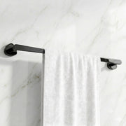 Plantex J4 Stainless Steel 24 Inch Single Towel Rod for Bathroom/Towel Holder in Bathroom/Towel Holder/Bathroom Accessories (PVD Black Finish) Angel