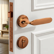 Plantex Premium Door Lock with 3 Years of Warranty/Main Door Locks for Home/Mortise Lock Set for Home (7106 - PVD Choco)