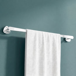 Plantex J4 Stainless Steel Towel Holder in Bathroom/Cloth Hanger for Bathroom/24 Inch Single Towel Rod/Bathroom Accessories (Chrome Finish) Angel