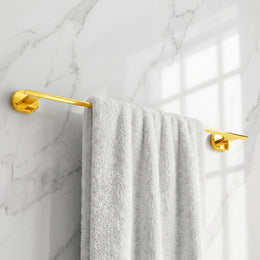 Plantex J4 Stainless Steel 24 Inch Towel Rod for Bathroom/Towel Holder in Bathroom/Towel Holder/Bathroom Accessories (PVD Gold Finish) Onix