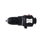 Plantex 2 Speed Electric Drill Machine/Screwdriver/10mm Drill Chuck/Torque 32Nm/Impact Frequency 0-21000ipm/Load Speed 0-400/1450r/min - Black (Mainframe, Battery & Charger Not Included)