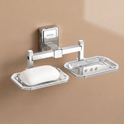 Plantex Stainless Steel 304 Grade Darcy Soap Holder for Bathroom/Soap Dish/Bathroom Soap Stand/Bathroom Accessories(Chrome) - Pack of 1