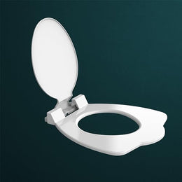 Plantex Anglo Toilet Seat Cover/Indian Toilet Seat/Polypropylene Seat - Pack of 1 (White)