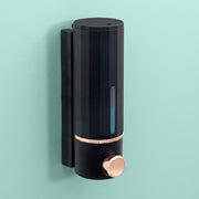 Plantex Soap Dispenser for Bathroom/ABS Shampoo Dispenser/Handwash Dispenser/Soap Dispenser for Washbasin/Bathroom Accessories - Pack of 1 (Black)