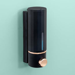 Plantex Soap Dispenser for Bathroom/ABS Shampoo Dispenser/Handwash Dispenser/Soap Dispenser for Washbasin/Bathroom Accessories - Pack of 1 (Gold)
