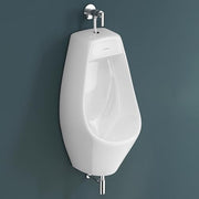 Plantex Ceramic Urinal Toilet for Men/Premium Wall Mount Large Urinal Pot for Gents/Male/Boy/Toilet for Washroom - (Unique, White)