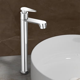 Plantex Pure Brass Pillar Cocke for Basin with Teflon Tape/Tap for Wash Basin with 7 Year Warranty-(LEA-704-Mirror Chrome)