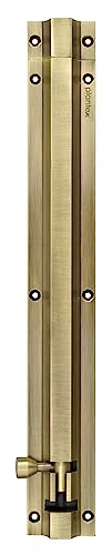 Plantex Stainless Steel Tower Bolt/Tower Bolt for Home,Offices Doors and Windows/Tower Bolt for Main Door/Door Latch/Kundi/Chitakini/Door Latch for Windows - Pack of 1 (Brass Finish, 12 inch)