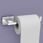 Plantex 304 Grade Stainless Steel Toilet Paper Roll Holder for Bathroom/Tissue Paper Holder Stand for Washroom/Bathroom Accessories - Benz (Chrome)