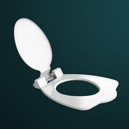 Plantex Anglo Toilet Seat Cover/Indian Toilet Seat/Polypropylene Seat - Pack of 1 (White)