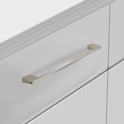 Plantex Cabinet Handle/224mm Handle for Wardrobe/Kitchen Handle/Pull-Push Handle for Home/Office - Pack of 4 (Satin)